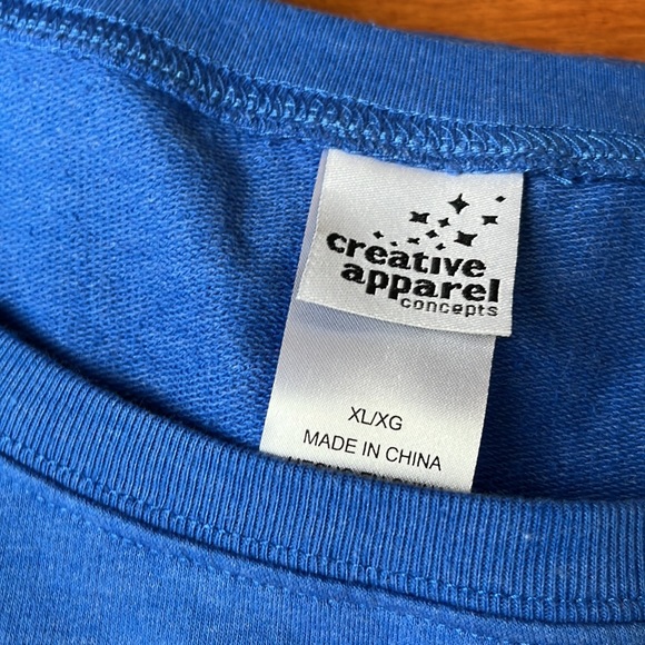 Florida Gators Chenille Lettering Light Weight Sweatshirt Size Extra Large - Picture 7 of 7